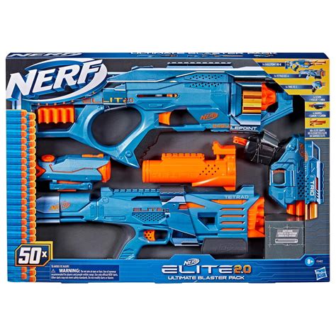 Buy Nerf Elite 2.0 Ultimate Blaster 3-Pack Online at Lowest Price in ...