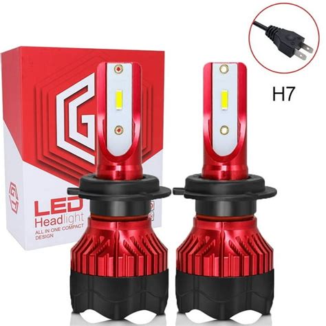 Image result for LED Headlight Conversion Kit H7