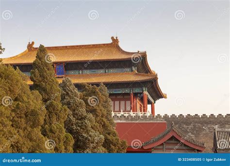 The Forbidden City Palace Complex in Beijing, the Capital of China Stock Image - Image of ...