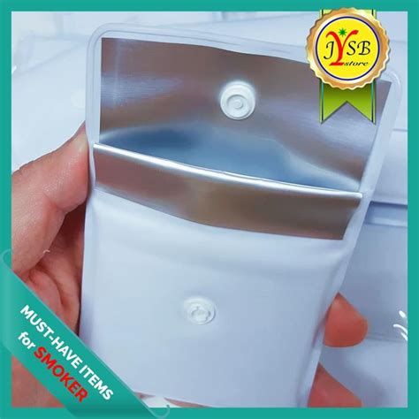 Jual Dompet Asbak Rokok / Portable Pocket Wallet Ashtray Fireproof PVC ...