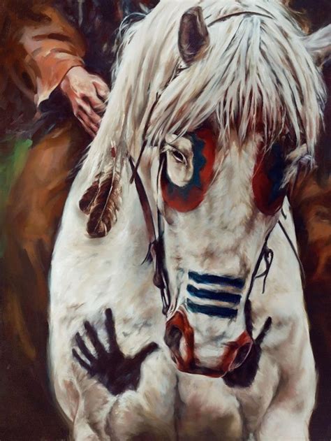Native American War Paint Horse at Charlie Garon blog
