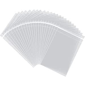 AIRSUNNY 200 Pcs 4x6 Clear Resealable Cello/Cellophane Bags Good for ...