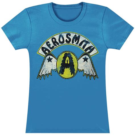 Buy FEA Aerosmith Circle A W/Wings Girls Jr Tissue Tee Small at Amazon.in