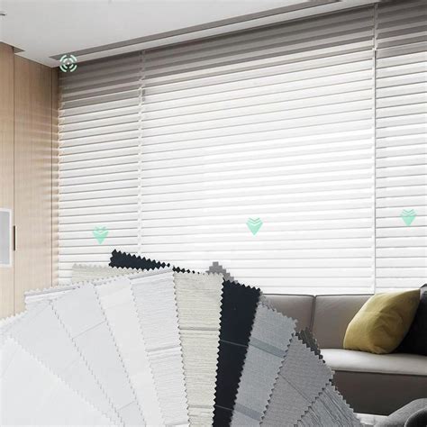 Yoolax Motorized Shangri-la Shades Compatible with Alexa Google ...