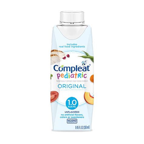 Buy Compleat Pediatric Tube Feeding Formula, Unflavored, 8.45 Fl Oz ...