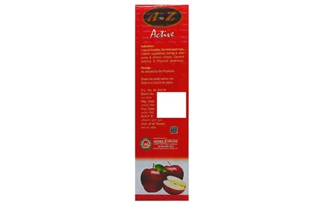 Buy Buy online Ayurvedic A TO Z Active Health Tonic for vitamin.(450 ml ...