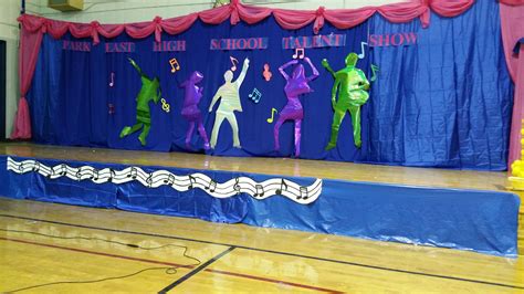 This was for a Talent Show celebration at a High School. It was a mix of some of other Pinterest ...