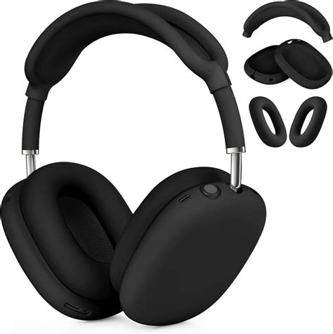 VISOOM Case for Airpods Max Headphones, Soft Silicone Protective Cover ...