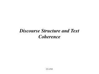 Discourse Structure Examples 的图像结果