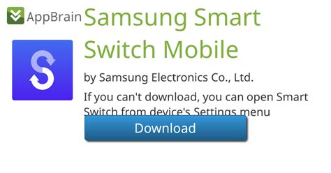 Samsung Smart Switch Mobile for Android - App Stats & Insights