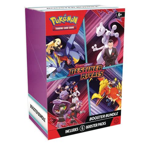 Pokémon Scarlet & Violet Destined Rivals Booster Bundle 6-Pack PokeTCG ...