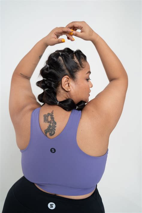 Zip-n-Swim Sports Bra: Very Peri – Spirit Animal