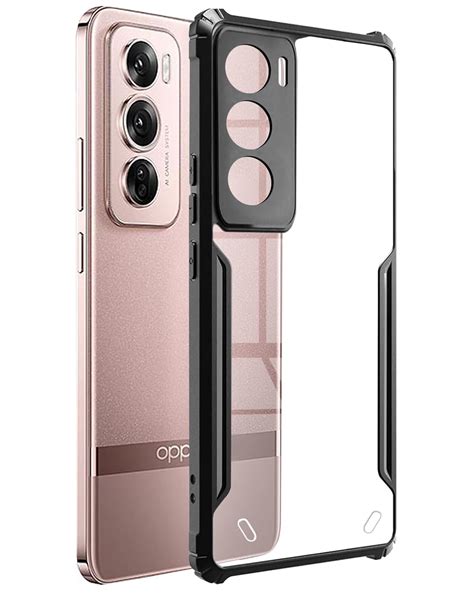 Spazy Case® Oppo Reno 12 Pro 5G Back Cover | Transparent Crystal Clear ...