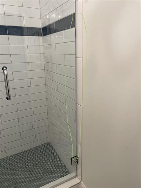 How can I stop water from coming out of the hinge side of this glass ...