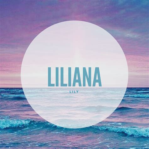 Liliana #Names #BabyNames #Liliana Boy Names, Family Names, Pretty ...