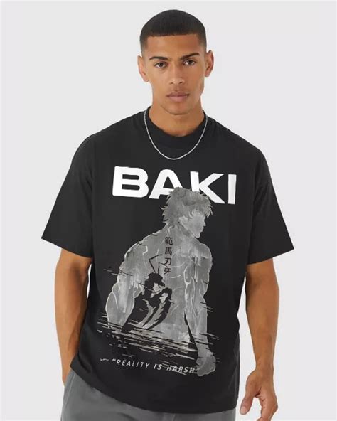 Baki Hanma Grapler Oversized Tee – Cultstory | Premium Streetwear Clothing