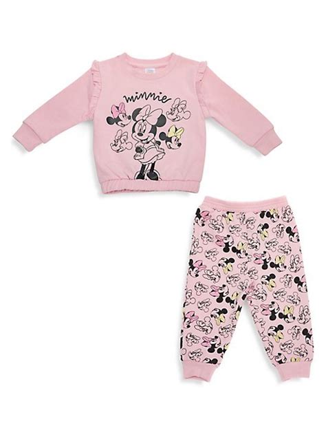 Ensemble 2 pièces en molleton Minnie de Disney pour bébé