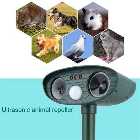 Buy MarinaVida Solar Ultrasonic Bird Animal Repeller Pest Possum ...
