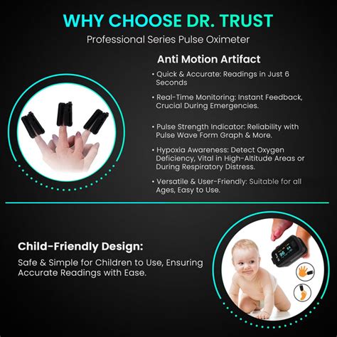 Dr Trust USA Fingertip Pulse Oximeter Sp02 | Oximeter Machine
