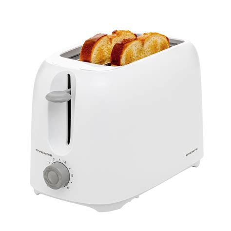 Ovente Electric Toaster Machine With 6-Shade Browning Selector Setting ...