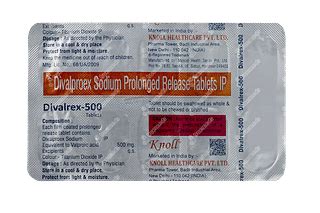 Divalrex 500 Tablet10: Uses, Side Effects, Price & Substitutes