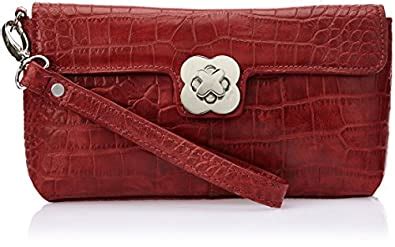 Hidesign Nebula Women's Clutch (Red) : Amazon.in: Shoes & Handbags