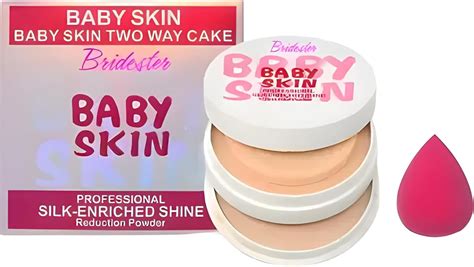 Buy Bridester Professional Silk-Enriched Shine (Baby Skin) Compact ...