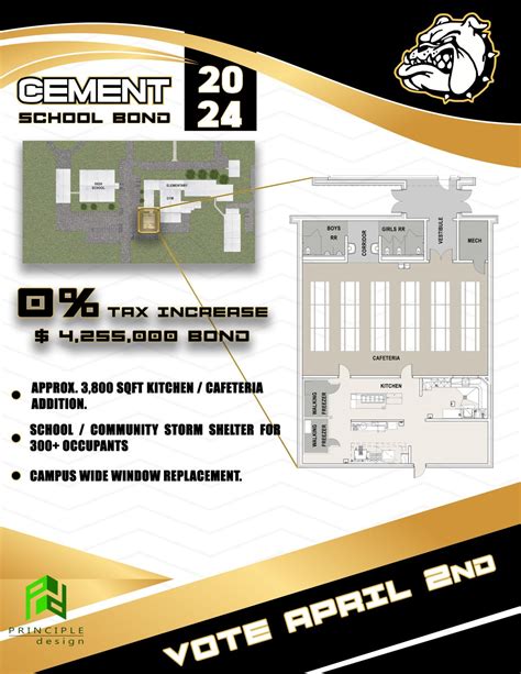 Principle Design, LLC on LinkedIn: Cement Public Schools 2024 Bond ...