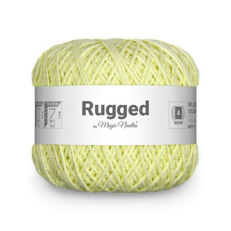 Rugged Yarn - 8 Ply - Lemon Yellow 1LL – Magic Needles