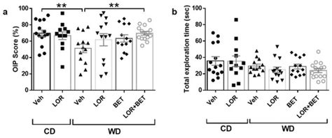 Combination Lorcaserin and Betahistine Treatment Improves Cognitive ...