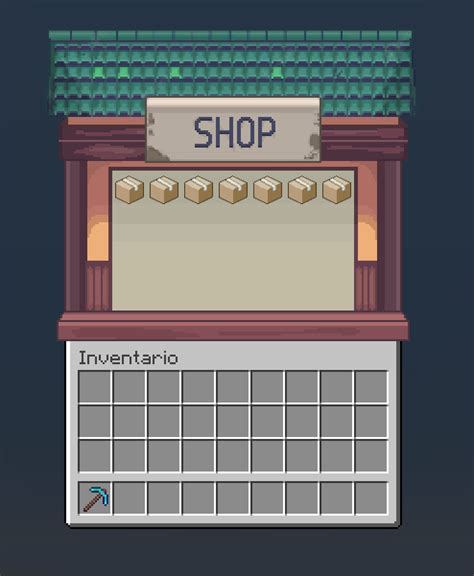 Shop GUI 的图像结果