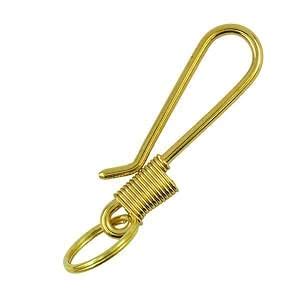 Bnf® 7xGold Fish Buckle Belt Bag Clip Loop Hook Keychain Key Fob Ring ...
