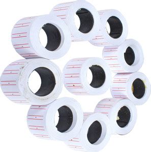 PE Tag MRP Gun Labeller Price for MX-5500 10 Rolls Price Labels Paper ...