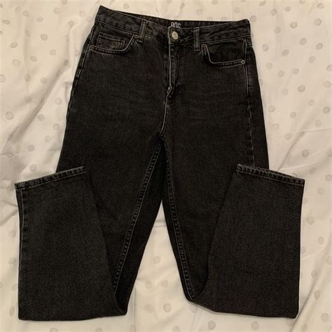 Black denim straight leg jeans BDG urban outfitters... - Depop