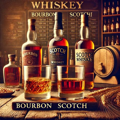 Bourbon vs. Scotch vs. Whiskey: Understanding the Key Differences ...