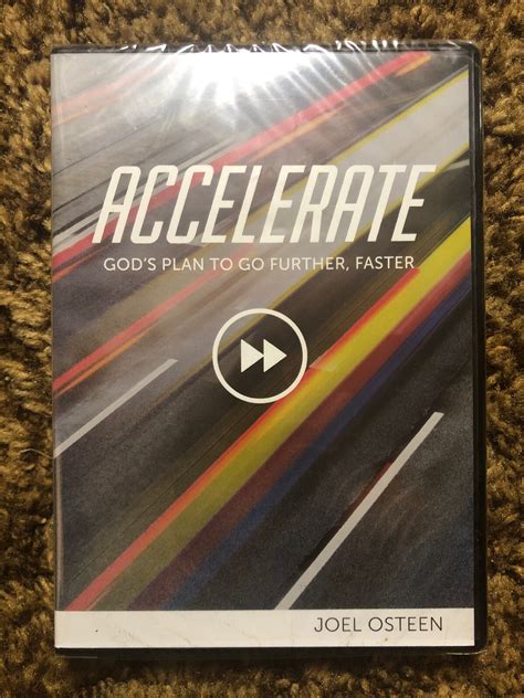 Joel Olsteen Accelerate Audiobook 31 Day Devotional CD God's Plan to Go ...