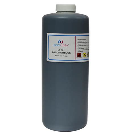 For Compatible of Hitachii Inks and Solvent - 1 Ltr Black Ink For ...