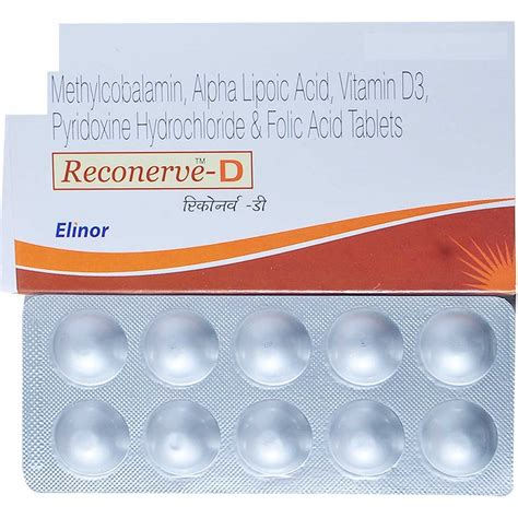 Reconerve D - Strip of 10 Tablets : Amazon.in: Health & Personal Care