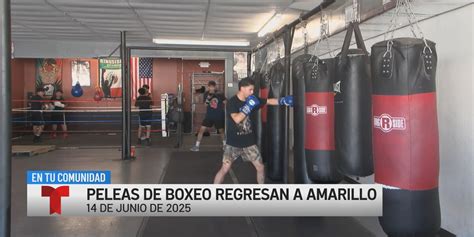 Peleas de boxeo profesional regresan a Amarillo