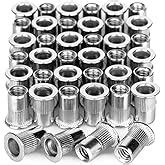 RT SENSE - M5 Rivet Nut, Flat Head, Metric Threaded Insert Nut, Zinc ...