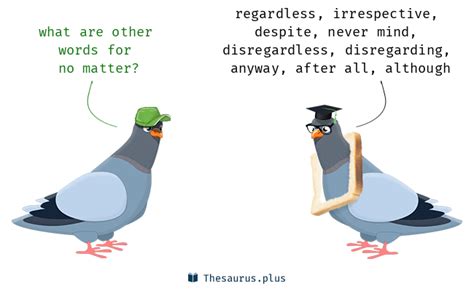 More 50 No matter Synonyms. Similar words for No matter.