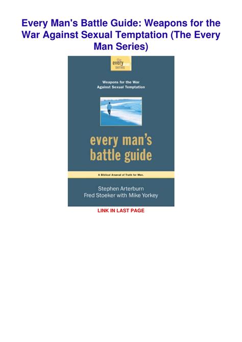 PPT - [PDF READ ONLINE] Every Man's Battle Guide: Weapons for the War ...