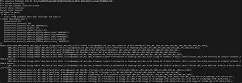 XML to SQLite 的图像结果