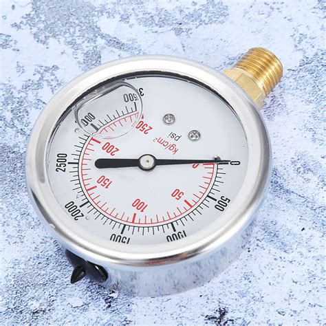 Buy Fuel Pressure Gauge,Fuel Pressure Liquid Filled Gauge Stainless ...