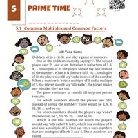 NCERT Book Class 6 Mathematics Prime Time - Latest 2025-26 Edition