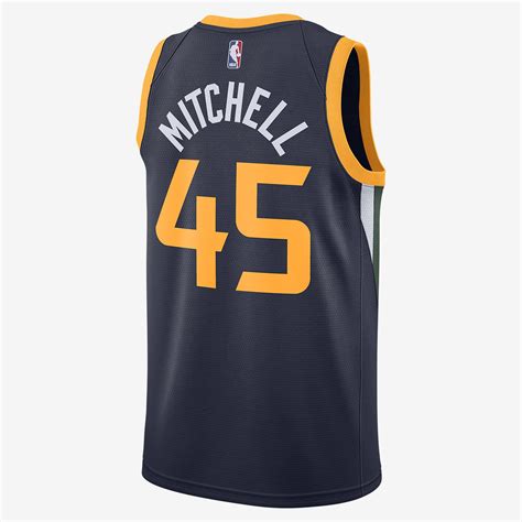 Donovan Mitchell Jazz Icon Edition Nike NBA Swingman Jersey. Nike RO