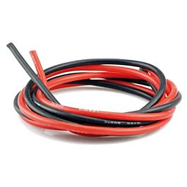 Probots 12AWG Silicone Wire 34cm Red Black Power Cable for XT Battery ...