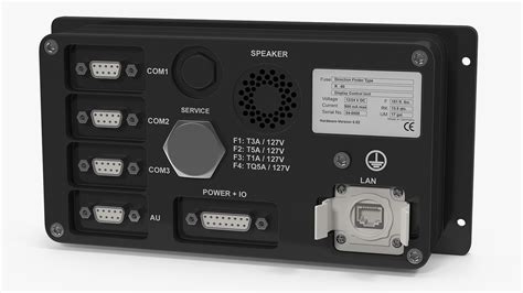 3D model SAR Multiband Direction Finder System with Antenna | 3D Molier ...