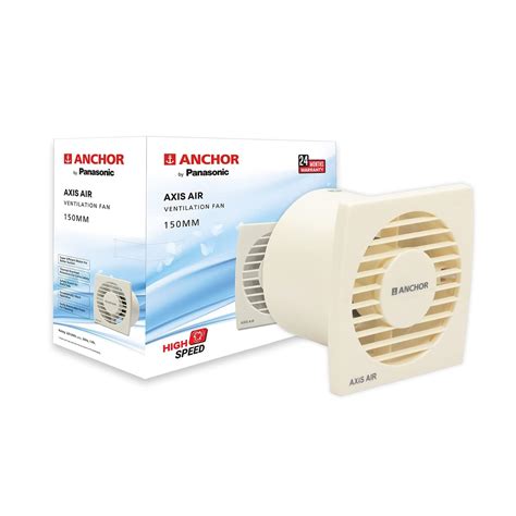 Anchor by Panasonic Axis Air 150mm Exhaust Fan for Kitchen | 150mm ...