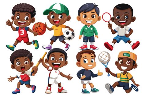 School Sports Activities Cartoon 的图像结果